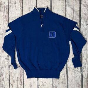 Duke Blue Devils NCAA Collegiate ACC Knit 1/4 Zip Up Mens Sweater Sports